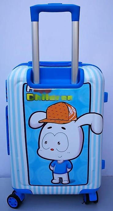 Rančevi, torbe i koferi: Dečji kofer na točkiće – “Happy Children” - Čvrsta ABS/plastik — 5