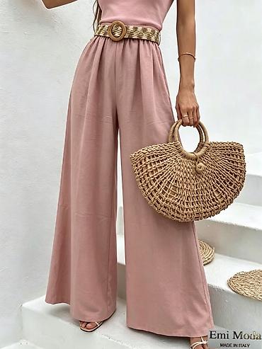 Pantalone: Ženske široke pantalone sa visokim strukom
I kais
1800 din
S M L na lalafo.rs — 11 Pantalone: Ženske široke pantalone sa visokim strukom
I kais
1800 din
S M L — 11