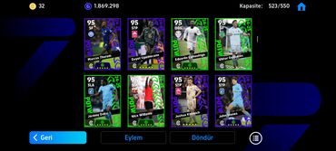 Kolleksiya kartları: EFootball hesabı – güclü komanda və zəngin kart kolleksiyası - — 15
