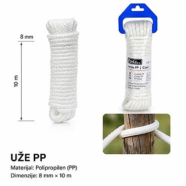KMT Polipropilenski konopac 2406304 - Tip: PP užе (polipropilen) -