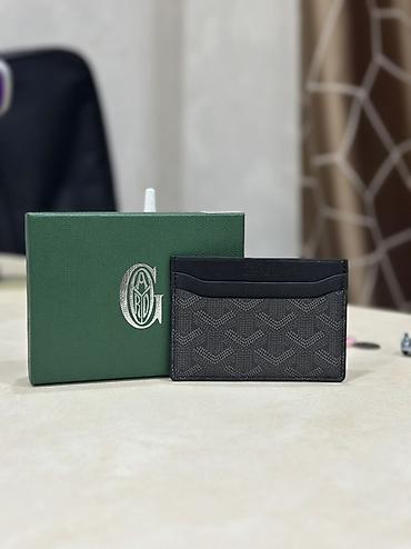 Картхолдеры: Карточница Goyard, компактная и тонкая. Характеристики: - Материал — 15