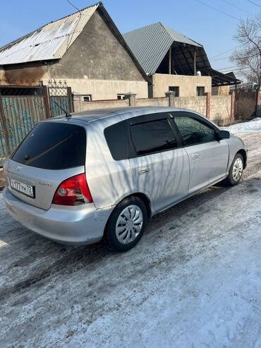 авто в рассрочку без первоначального взноса: Honda Civic: 2002 г., 1.7 л, Автоматтык, Бензин, Хетчбек