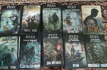Продаю книги сталкер (stalker) каждая книга 400сом топи 800 почти