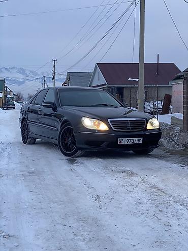 e60 m5: Mercedes-Benz S-Class: 2000 г., 5 л, Автомат, Газ, Седан — 1