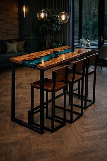 Setovi stolova i stolica: Izrađuje mo set barskih stolica i sank barova. izrada isključivo od — 3