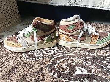 лиса: Мужские кроссовки, 37, Nike, Б/у, цвет - Коричневый — 4