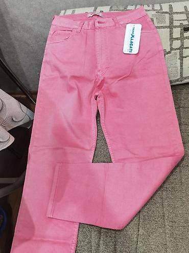 paraşut şalvar: Təzə yay jeans, materialı çox yumşaqdır. Ölcu 28. Son qiymət 25 manat — 4