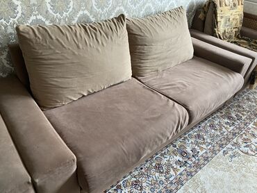 полотенце из микрофибры: Прямой диван, Б/у, Трёхместный и более