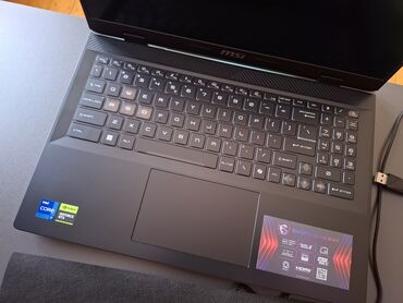 Kompüter ehtiyyat hissələri: MSI, 16 ", Intel Core i7, 1 TB