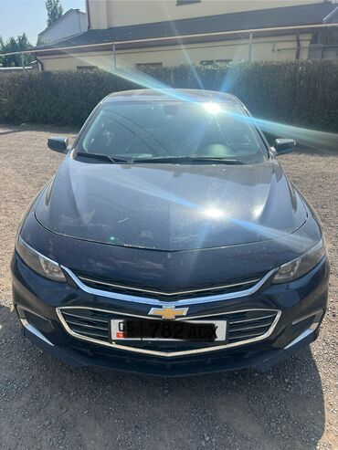 нужна машина: Chevrolet Malibu: 2017 г., 1.5 л, Вариатор, Бензин, Седан