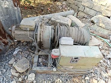 Alətlər: Elektrikli troslu vinç (stasionar) - Güclü elektrik mühərriki və — 2
