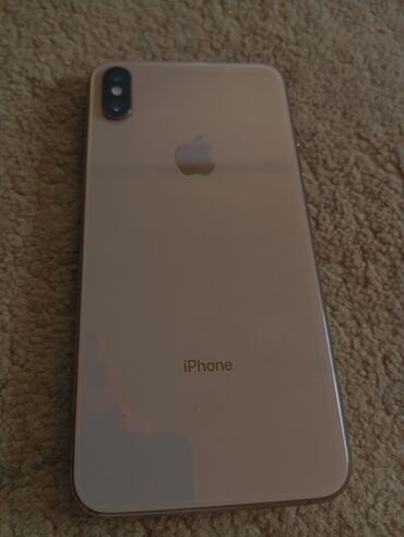 авто сигналка: IPhone Xs Max, Колдонулган, 64 ГБ, Matte Gold, Коргоочу айнек, 66 %
