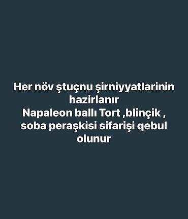 Sifaris qebul olunur