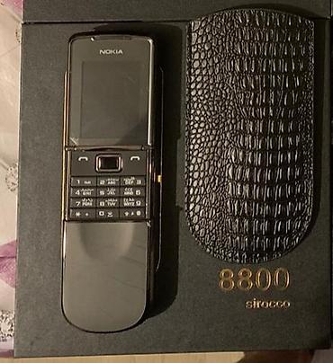 Nokia 8 Sirocco, 4 GB, rəng - Qara, Düyməli