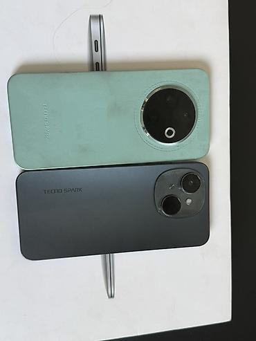 чехлы бу: Tecno Spark 30C, Б/у, 64 ГБ, цвет - Серый — 1