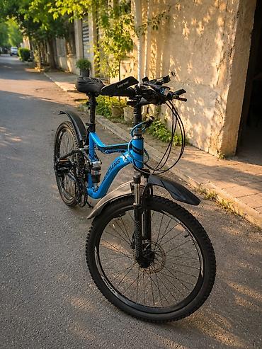 velosiped dağ: Mustang dağ velosipedi – mavi rəng Texniki xüsusiyyətlər və təchizat — 3