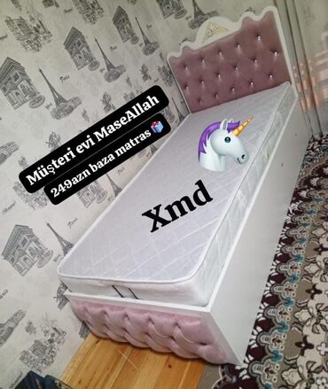 диван для кухни: Yeni, Təknəfərlik çarpayı