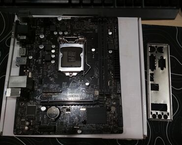 Материнские платы: Материнская плата, Б/у, Asus, LGA1151 v2, Micro-ATX, Для ПК