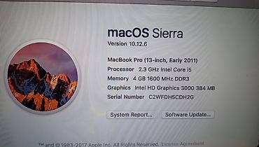 him rs: Apple MacBook Pro A1278 Intel i5 RAM 8GB HDD 500GB early 2011 sifra — 4