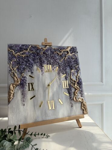 Часы для дома: ✨ Авторские изделия из эпоксидной смолы ✨ Создаём на заказ: часы — 29