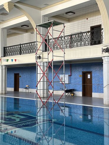 Lesa: 🪜Ayaq altı, Lesa, İskələ (skela) (kazyol) Cтроительные леса — 21