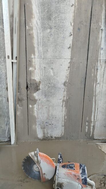 Beton işləri: #Betonkesme #betondeşmə Beton kubik kərpic - dən kəsim deşim — 23