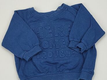sweterki dla dzieci na drutach: Bluza, 9-12 m, stan - Dobry