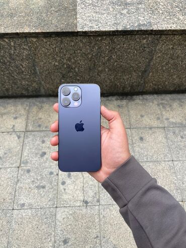 vifi saz: IPhone 14 Pro Max, 256 GB, Deep Purple, Zəmanət, Sənədlərlə, Simsiz şarj