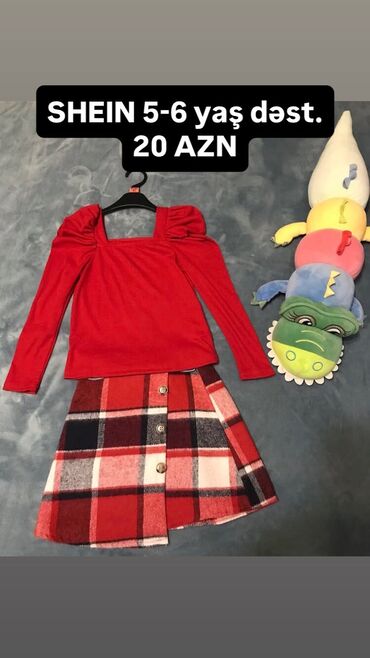 Bodi: Uşaq dəsti, Qız üçün, 4 - 5 yaş, Zara Kids