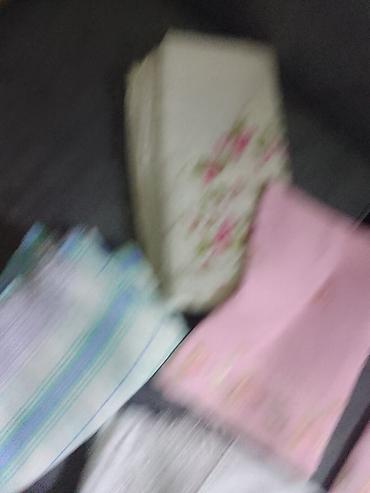 Digər tekstil: Məişət tekstili dəsti - 1 ədəd iri ölçülü ağ frotte dəsmal - 2 ədəd — 9