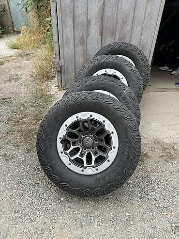скупка шин и дисков: Комплект колес для внедорожника/пикапа: шины Goodyear Wrangler — 2