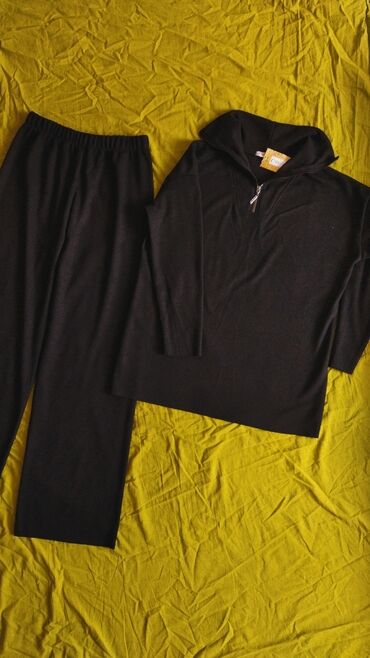 трикотажные штаны мужские: Брючный костюм, Кюлоты, Made in KG, Осень-весна
