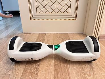 irşad electronics segway: Elektrik hoverboard (özünü tarazlayan skuter) - Rəng: ağ, qara rezin — 4