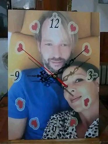 Satovi za kuću: Personalizovani zidni/sobni sat sa vašom fotografijom ZIDNI sat sa — 21