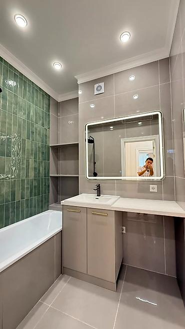 Продажа квартир: 3 комнаты, 94 м², Асанбай мкр Элитка, 10 этаж, Дизайнерский ремонт — 8
