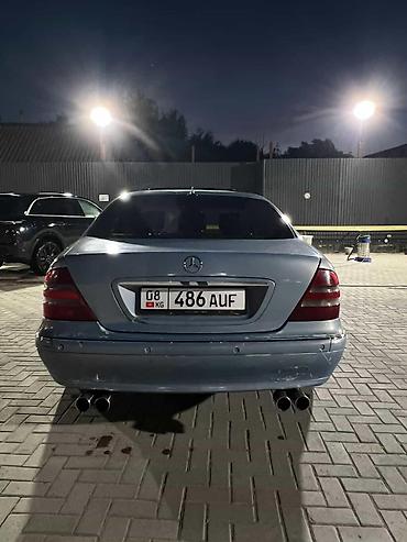 cl 63: Mercedes-Benz S-Class: 1999 г., 5 л, Автомат, Газ, Седан — 5