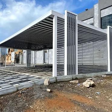 Навесы: Навес, Другая форма, Металл, Поликарбонат, Новый, Гарантия — 1