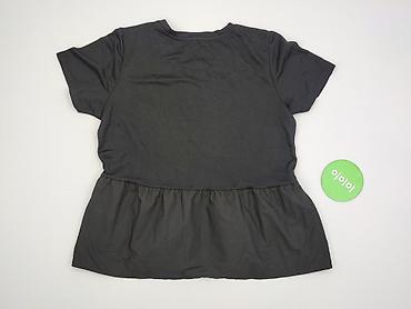 czarne dresy: T-shirt damski, rozmiar L — 5