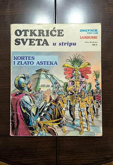 Stripovi: Kolor stripovi „Otkriće sveta“ – Dnevnik / Larousse (1980) Prodajem 6 — 18