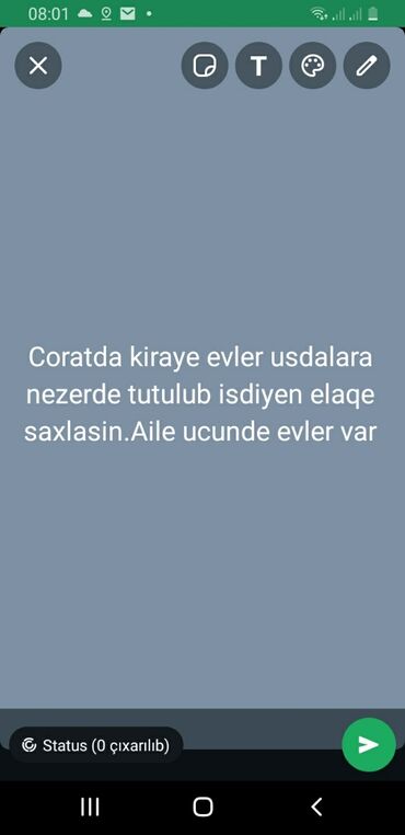 bilgeh ev: 30 kv. m, 1 otaqlı