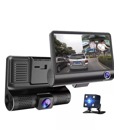 avtomobil üçün soyuducular: Avtomobil üçün 3 kameradan ibarət DVR videoqeydiyyat sistemi YENi -