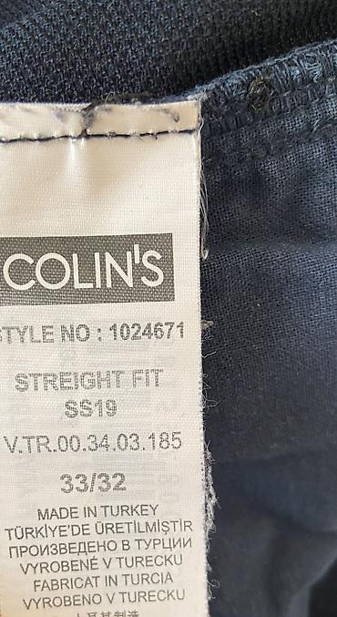 Дизайн, проектирование: Продам Джинсы- Брюки мужские Colin’s (размер W 33 L 32). Б/у — 12