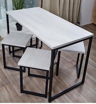 Столы для кафе: Стол для кафе, Новый, Прямоугольный, цвет - Коричневый — 10