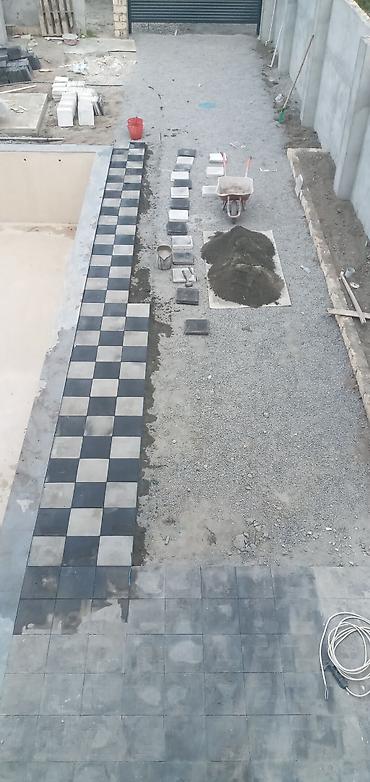 qapı və pəncərə: Xidmət: Həyətyanı sahələrdə tam təmir və döşəmə işləri Təklif — 1