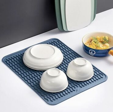 Другая посуда: Силиконовая сушилка для посуды ____________________________ 📌Мы