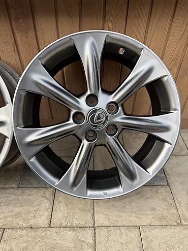 Диски: Литые Диски R 18 Lexus, Комплект, отверстий - 5, Б/у — 7