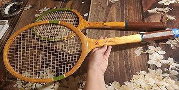 İdman və istirahət: Məhsul: Ekstra markalı taxta tennis raketləri (2 ədəd)fıstıq ağacından — 2