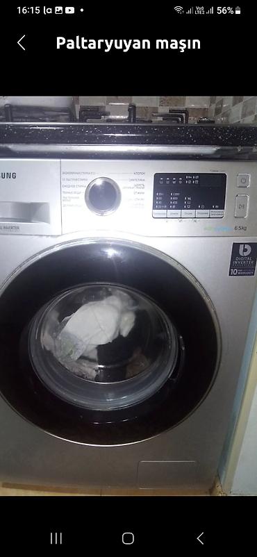 qabyuyan 45 sm: Paltaryuyan maşın Samsung, 6 kq, İşlənmiş, Avtomat — 2