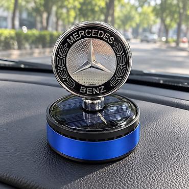 loreva reed diffuser: Mercedes-Benz loqolu günəş enerjili hava təravətləndiricisi — 2