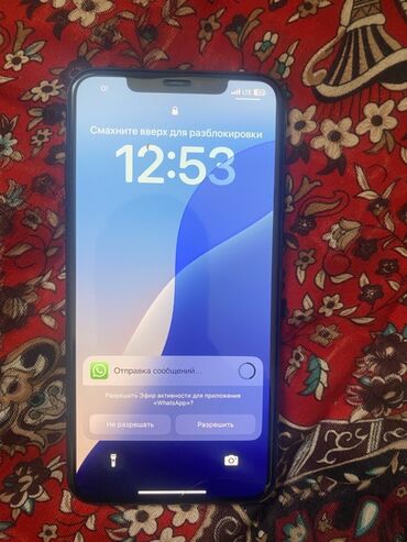 айпад про 10 5: IPhone 11 Pro Max, Колдонулган, 256 ГБ, Matte Space Gray, Коргоочу айнек, Каптама